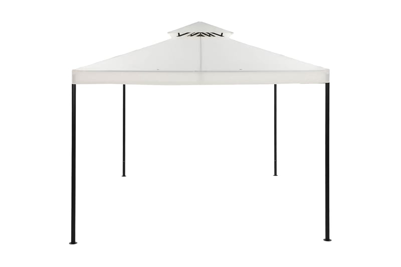 Bermuda komplett paviljong inkl. tak og vegger 3x3 m – Offwhite - Hagemøbler - Solbeskyttelse - Paviljonger - Komplett paviljong