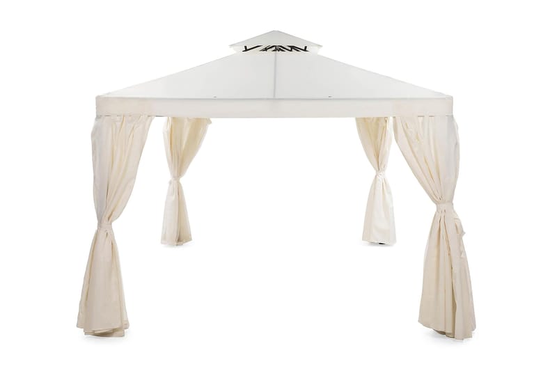 Bermuda Paviljong uten Vegger 300x400 cm inkl. Myggnett - Offwhite - Hagemøbler - Solbeskyttelse - Paviljonger