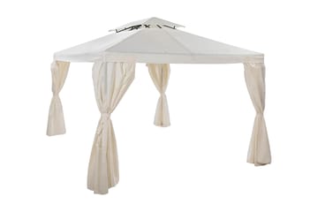 Bermuda Paviljong uten Vegger 300x400 cm inkl. Myggnett - Offwhite - Hagemøbler - Solbeskyttelse - Paviljonger