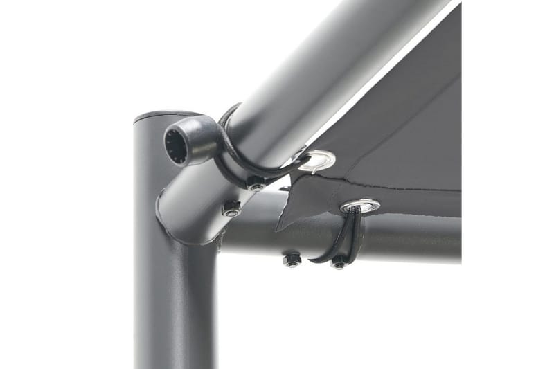 Hagepergola Vimino - Grå, svart - Hagemøbler - Solbeskyttelse - Pergola