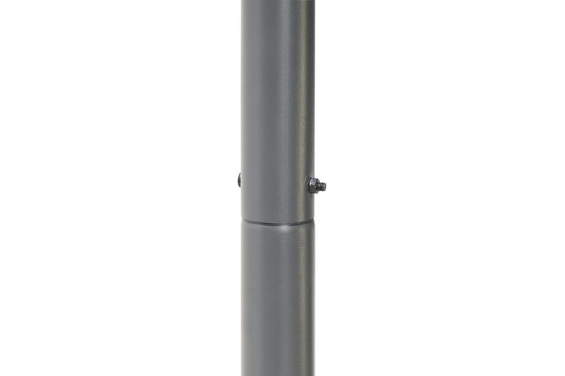 Hagepergola Vimino - Grå, svart - Hagemøbler - Solbeskyttelse - Pergola