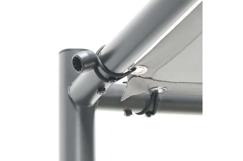 Hagepergola Vimino - Grå - Hagemøbler - Solbeskyttelse - Pergola