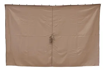 Hillerstorp Luxor Paviljongvegger 300 x 300 cm - Beige - Hagemøbler - Solbeskyttelse - Paviljonger - Paviljongvegger