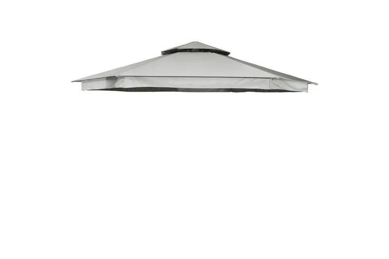 Hillerstorp Luxor paviljongtak Ø400 cm grå, Grå