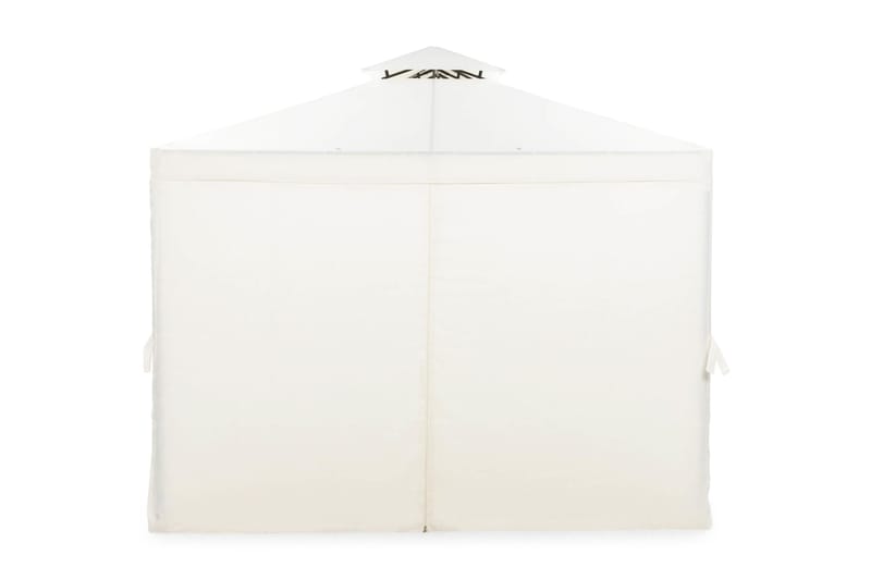 Bermuda Komplett Paviljong 3x3 m - NaturHvit - Hagemøbler - Solbeskyttelse - Paviljonger - Komplett paviljong