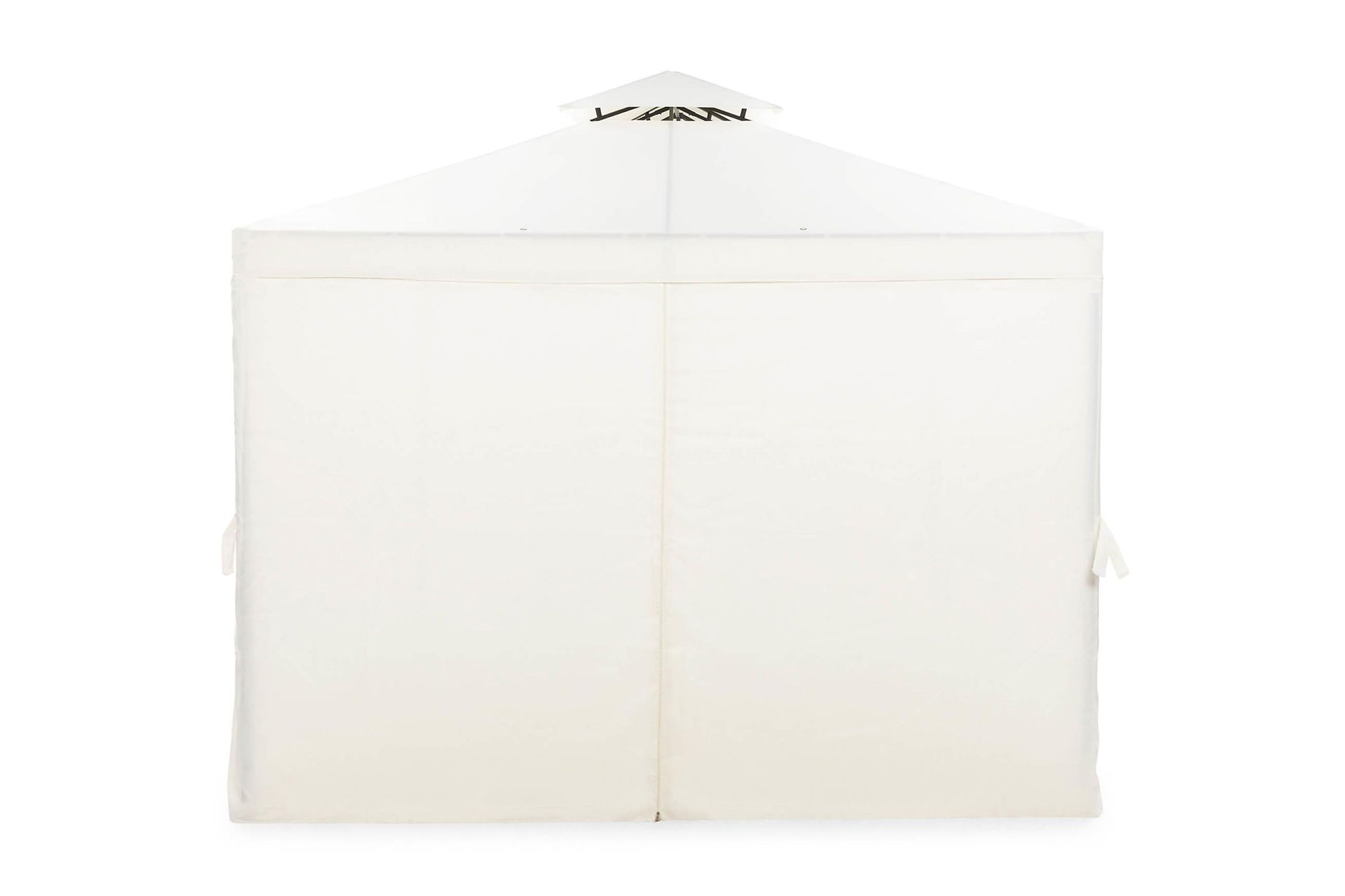 Bermuda Paviljong uten Vegger 300x300 cm inkl. Myggnett - Offwhite - Hagemøbler - Solbeskyttelse - Paviljonger