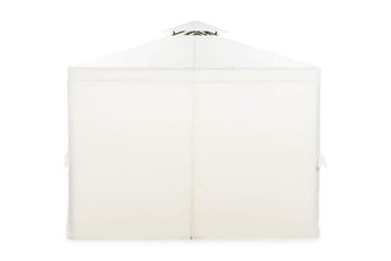 Bermuda Paviljong uten Vegger 300x300 cm inkl. Myggnett - Offwhite - Hagemøbler - Solbeskyttelse - Paviljonger