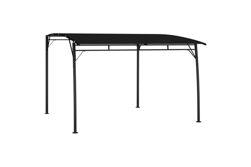 Hagemarkise 3x3x2,25 m antrasitt - Hagemøbler - Solbeskyttelse - Paviljonger - Komplett paviljong