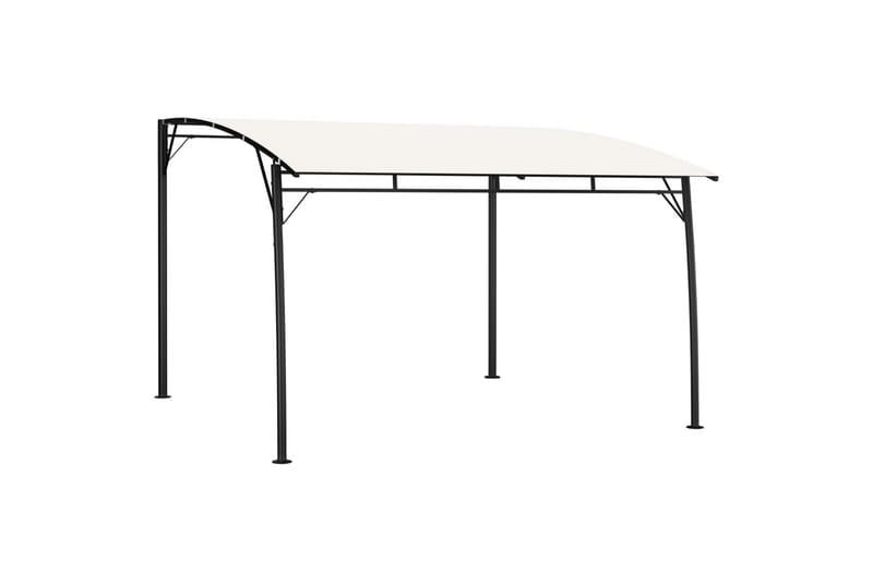 Hagemarkise 3x3x2,25 m kremhvit - Hagemøbler - Solbeskyttelse - Paviljonger - Komplett paviljong
