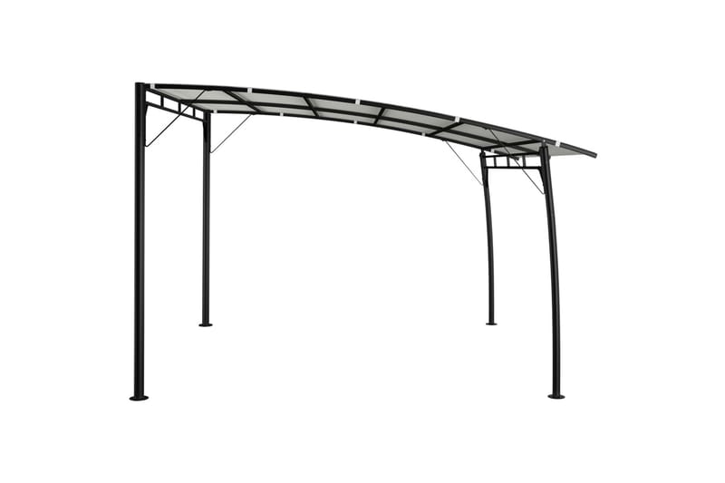 Hagemarkise 3x3x2,25 m kremhvit - Hagemøbler - Solbeskyttelse - Paviljonger - Komplett paviljong