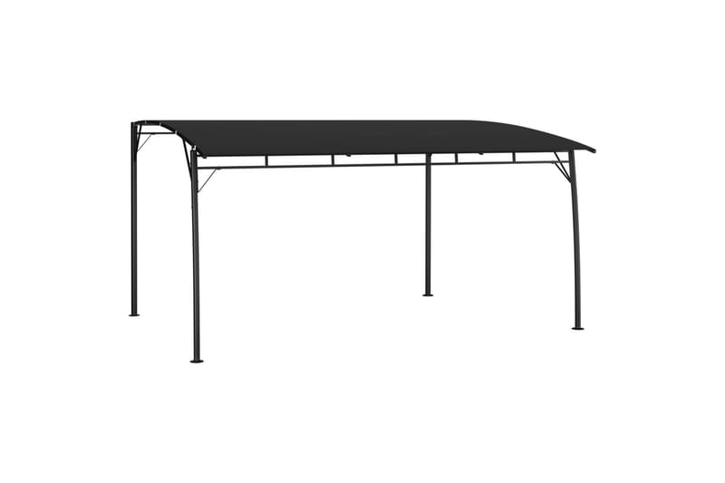 Hagemarkise 4x3x2,25 m antrasitt - Hagemøbler - Solbeskyttelse - Paviljonger - Komplett paviljong
