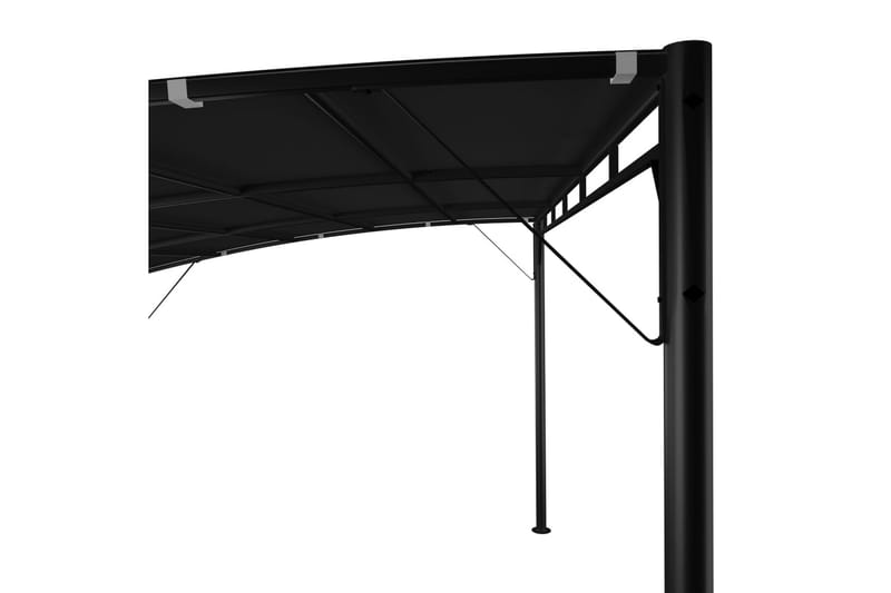 Hagemarkise 4x3x2,25 m antrasitt - Hagemøbler - Solbeskyttelse - Paviljonger - Komplett paviljong