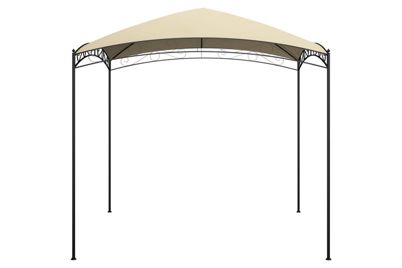 Paviljong 3x3x2,65 m kremhvit 180 g/m² - Krem - Hagemøbler - Solbeskyttelse - Paviljonger - Komplett paviljong