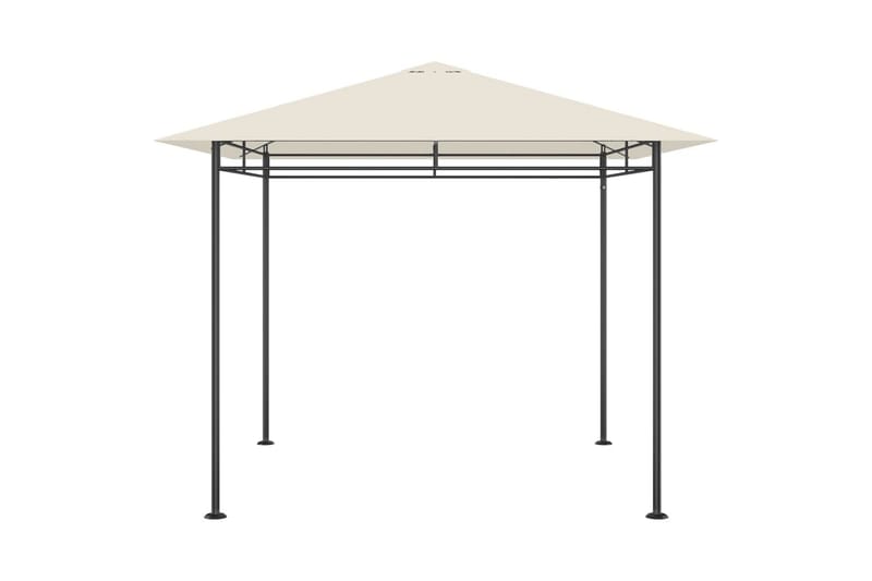 Paviljong 3x3x2,7 m gråbrun 180 g/m² - Taupe - Komplett paviljong