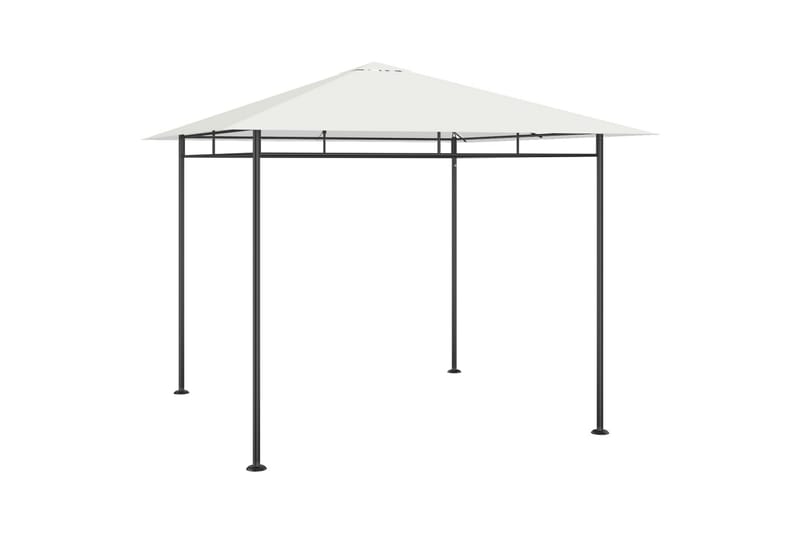 Paviljong 3x3x2,7 m kremhvit 180 g/m² - Krem - Hagemøbler - Solbeskyttelse - Paviljonger - Komplett paviljong