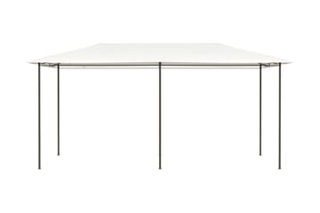 Paviljong 3x6x2,6 m kremhvit 160 g/m² - Krem - Hagemøbler - Solbeskyttelse - Paviljonger - Komplett paviljong