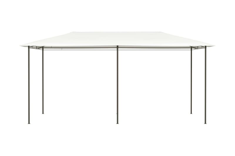 Paviljong 3x6x2,6 m kremhvit 160 g/m² - Krem - Hagemøbler - Solbeskyttelse - Paviljonger - Komplett paviljong