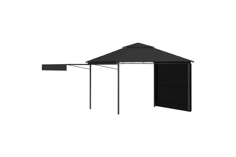 Paviljong med doble utvidbare tak 3x3x2,75 m - Hagemøbler - Solbeskyttelse - Paviljonger - Komplett paviljong
