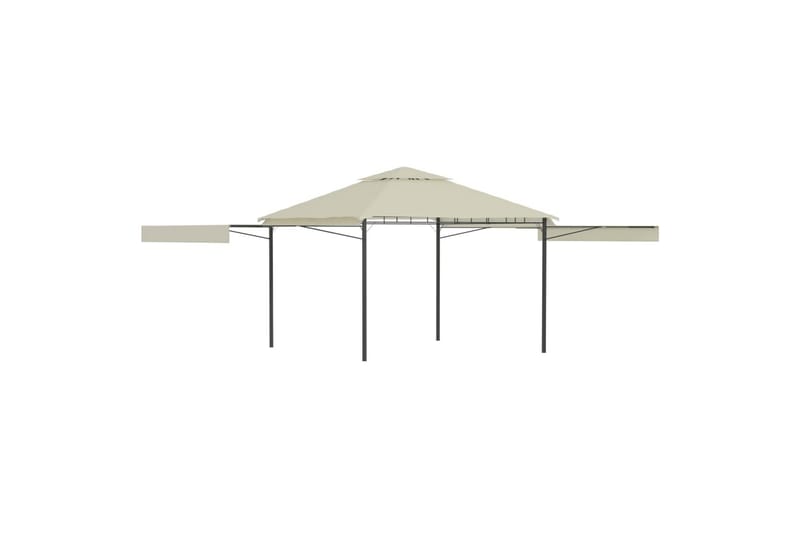 Paviljong med doble utvidede tak 3x3x2,75 m 180 g/m² - Hagemøbler - Solbeskyttelse - Paviljonger - Komplett paviljong