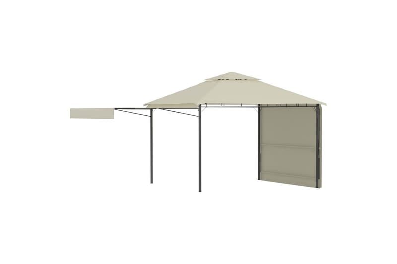 Paviljong med doble utvidede tak 3x3x2,75 m 180 g/m² - Hagemøbler - Solbeskyttelse - Paviljonger - Komplett paviljong