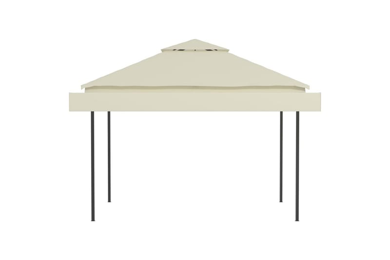 Paviljong med doble utvidede tak 3x3x2,75 m 180 g/m² - Hagemøbler - Solbeskyttelse - Paviljonger - Komplett paviljong
