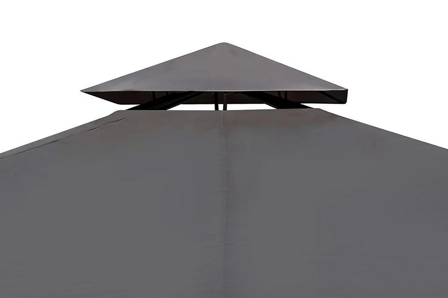 Paviljong med tak 3x4 m mørkegrå - Hagemøbler - Solbeskyttelse - Paviljonger - Komplett paviljong