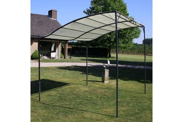 Paviljongpresenning kremhvit - Hagemøbler - Solbeskyttelse - Paviljonger - Komplett paviljong