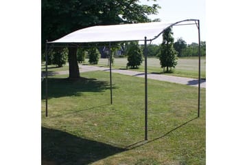 Paviljongpresenning kremhvit - Hagemøbler - Solbeskyttelse - Paviljonger - Komplett paviljong
