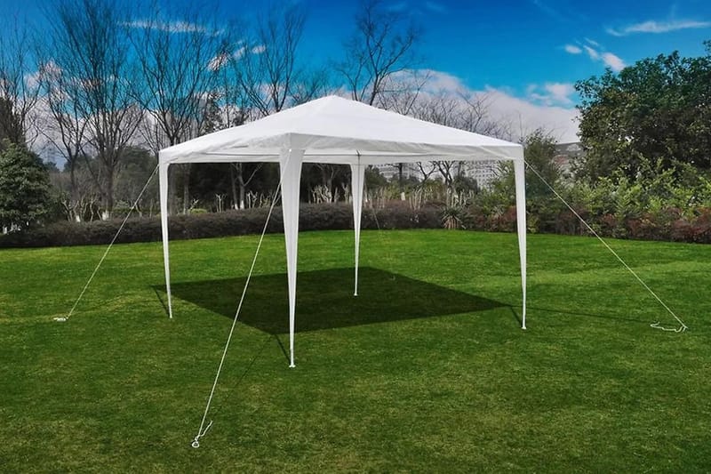Pyramidetak paviljong 3 x 3m - Hagemøbler - Solbeskyttelse - Paviljonger - Komplett paviljong