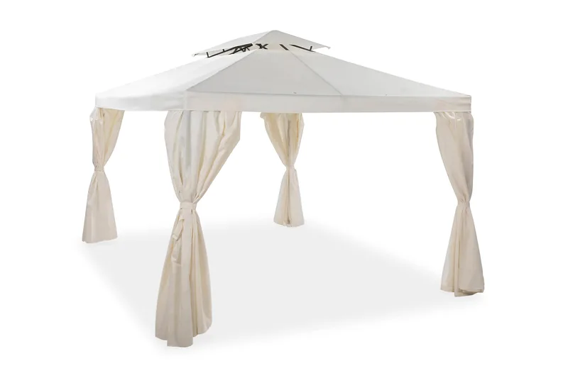 Komplett paviljong Comfort Garden Offwhite - Hagemøbler - Solbeskyttelse - Paviljonger - Komplett paviljong