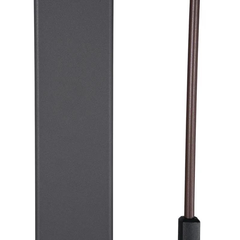 Lysthus HOME4YOU Mirador-88 3x3M, mørk grå - mørkegrå - Hagemøbler - Solbeskyttelse - Paviljonger - Komplett paviljong