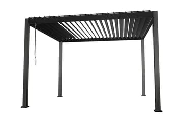 Mirador Paviljong uten Vegger 300x300x250 cm - Mørkegrå - Hagemøbler - Solbeskyttelse - Paviljonger