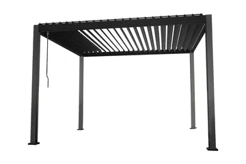Mirador Paviljong uten Vegger 300x400x250 cm - Mørkegrå - Hagemøbler - Solbeskyttelse - Paviljonger