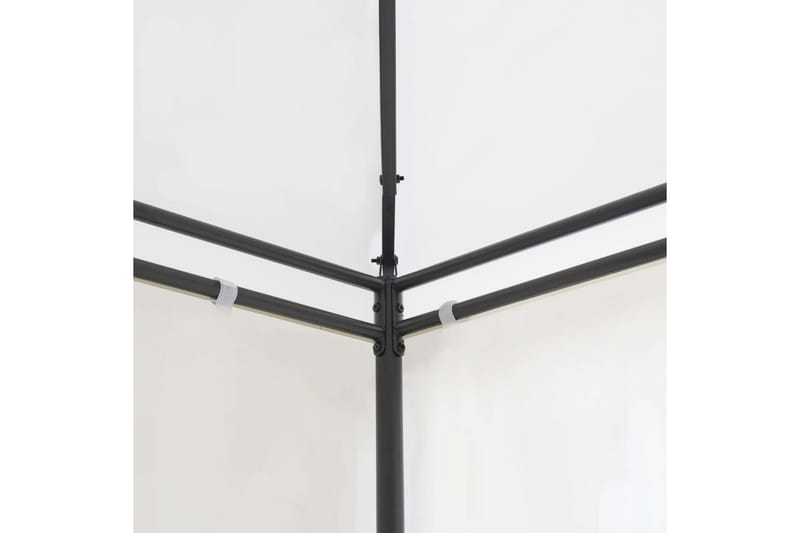 Paviljong 600x298x270 cm hvit 180g/m² - Hvit - Hagemøbler - Solbeskyttelse - Paviljonger