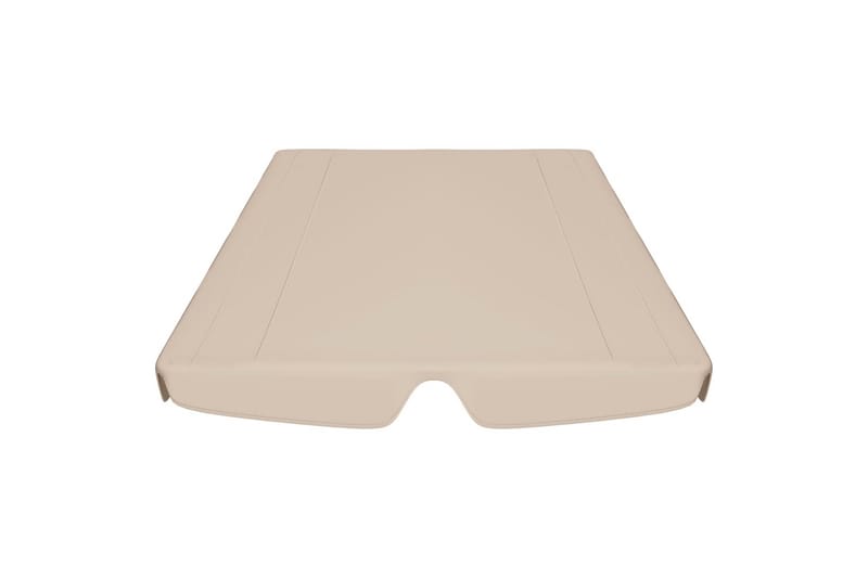 Erstatningsbaldakin hagehuske 150/130x70/105 cm 270 g/m² - Beige - Hagemøbler - Solbeskyttelse - Paviljonger - Paviljongtak