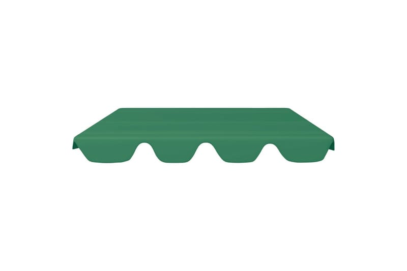 Erstatningsbaldakin hagehuske 150/130x70/105 cm 270 g/m² - grønn - Hagemøbler - Solbeskyttelse - Paviljonger - Paviljongtak