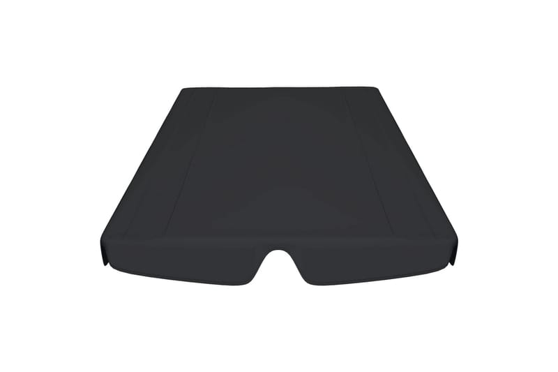 Erstatningsbaldakin hagehuske 150/130x70/105 cm 270 g/m² - Svart - Hagemøbler - Solbeskyttelse - Paviljonger - Paviljongtak
