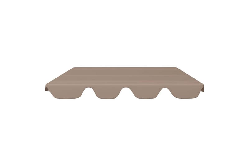 Erstatningsbaldakin hagehuske 188/168x110/145 270 g/m² - Taupe - Hagemøbler - Solbeskyttelse - Paviljonger - Paviljongtak