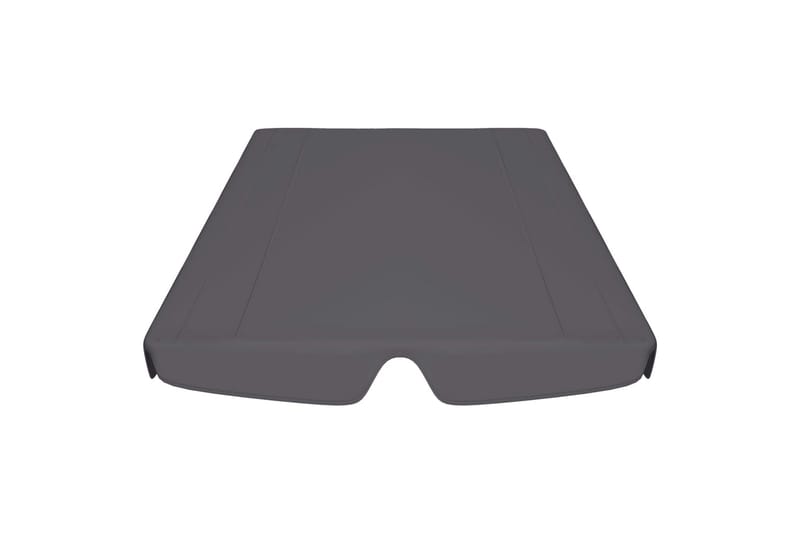 Erstatningsbaldakin hagehuske 188/168x110/145 270g/m² - Antrasittgrå - Hagemøbler - Solbeskyttelse - Paviljonger - Paviljongtak