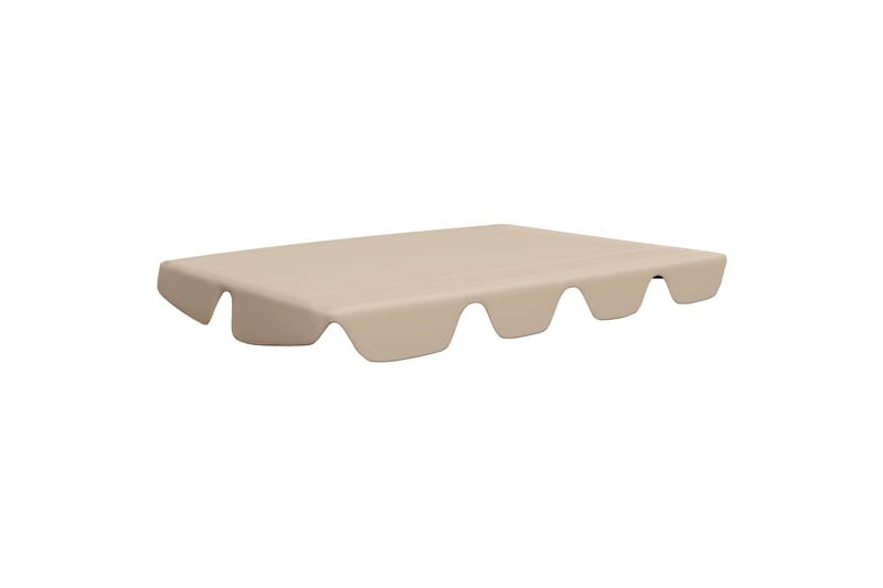 Erstatningsbaldakin hagehuske 188/168x110/145 cm 270 g/m² - Beige - Hagemøbler - Solbeskyttelse - Paviljonger - Paviljongtak