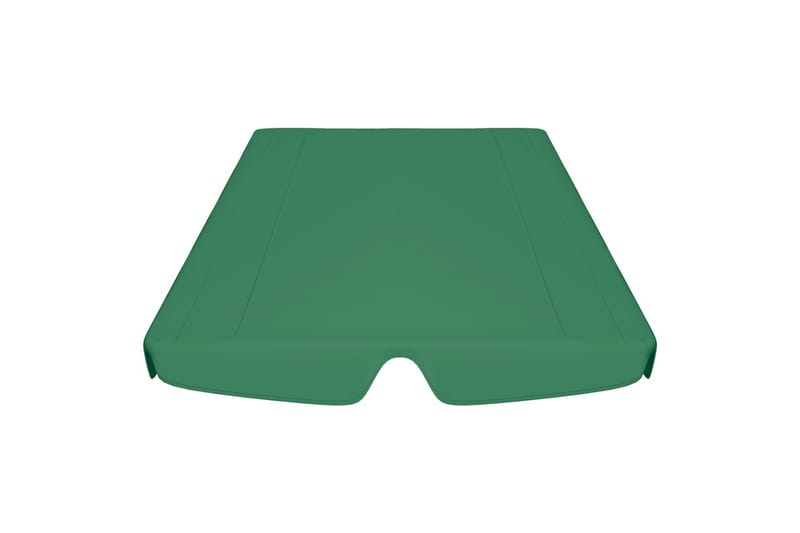 Erstatningsbaldakin hagehuske 188/168x110/145 cm 270 g/m² - grønn - Hagemøbler - Solbeskyttelse - Paviljonger - Paviljongtak