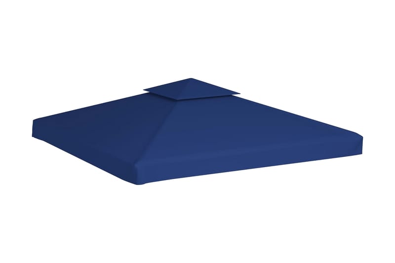 Lysthus dekke baldakin erstatning 310 g/ m² mørk blå 3 x 3 m - Paviljongtak
