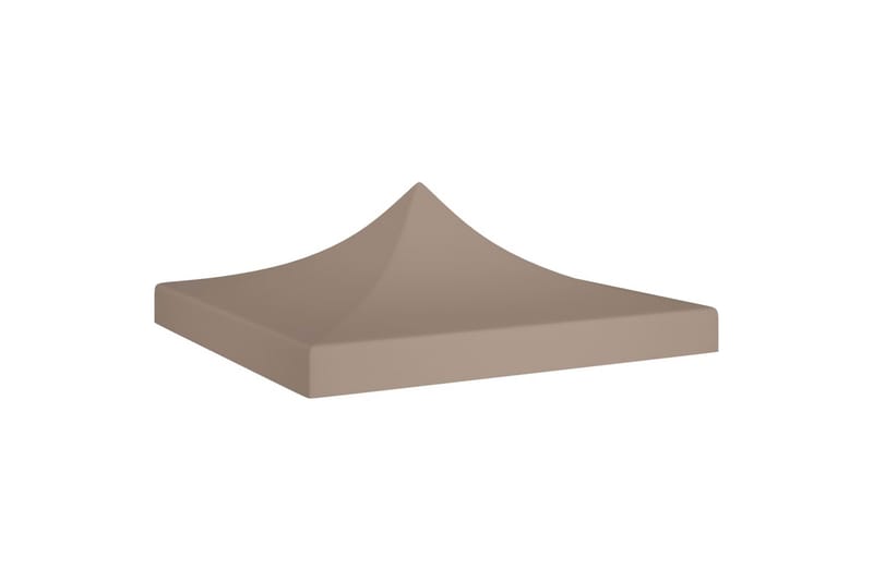 Teltduk for festtelt 3x3m gråbrun 270 g/m² - Taupe - Paviljongtak