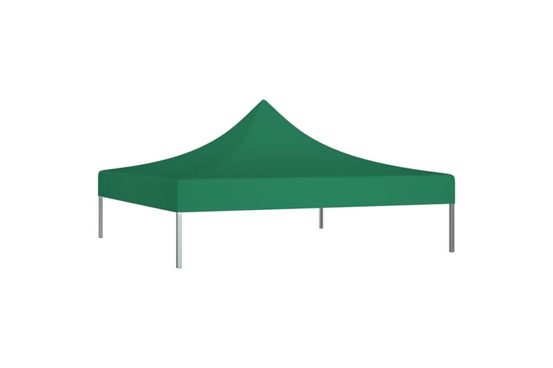 Teltduk for festtelt 3x3m grønn 270 g/m² - grønn - Paviljongtak