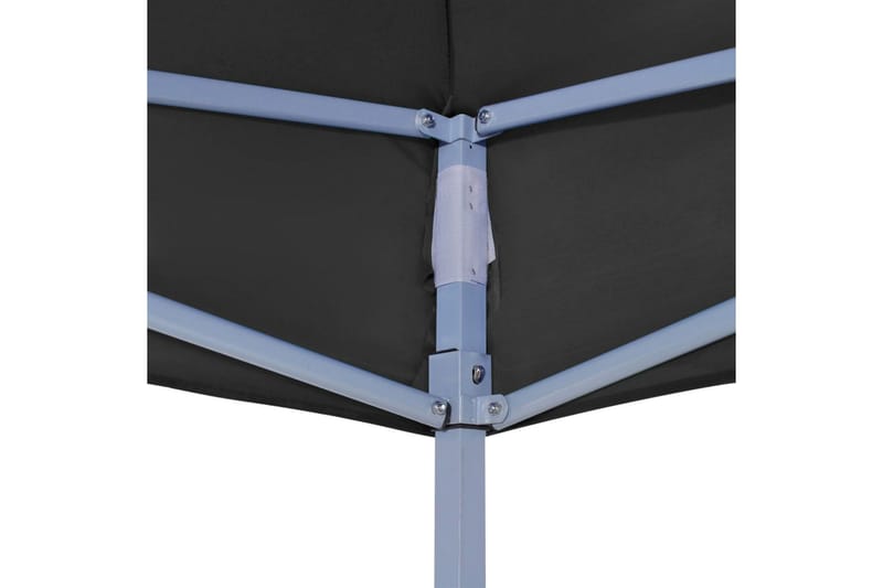 Teltduk for festtelt 3x3m svart 270 g/m² - Svart - Hagemøbler - Solbeskyttelse - Paviljonger - Paviljongtak