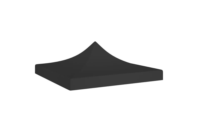 Teltduk for festtelt 3x3m svart 270 g/m² - Svart - Paviljongtak