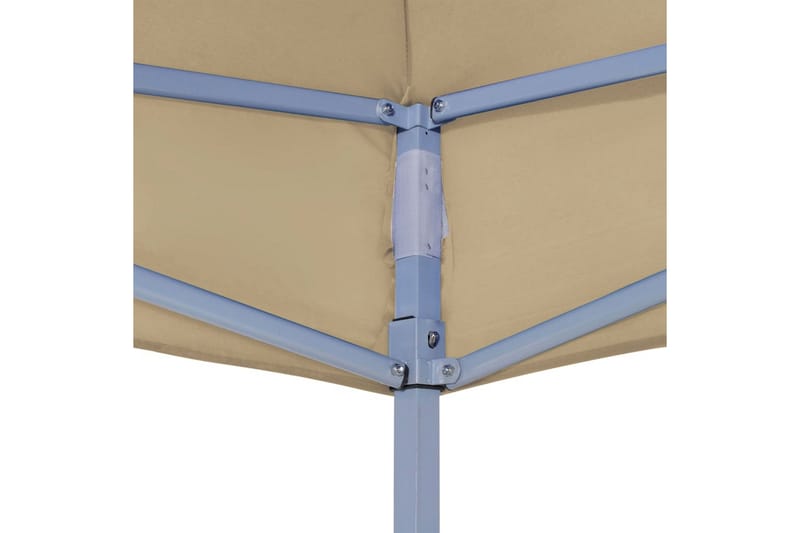Teltduk for festtelt 4x3 m beige 270 g/m² - Beige - Paviljongtak