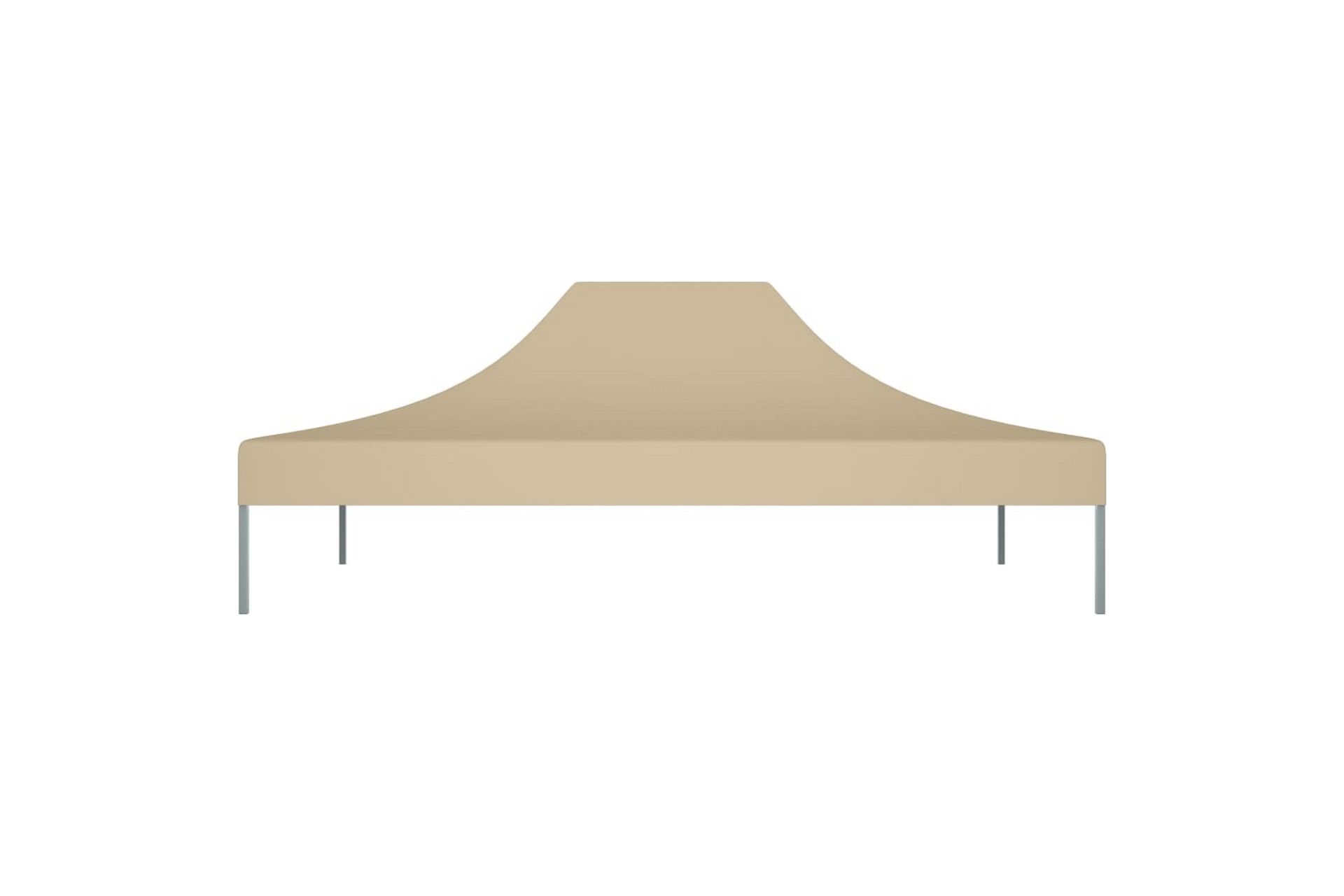 Teltduk for festtelt 4x3 m beige 270 g/m² - Beige - Hagemøbler - Solbeskyttelse - Paviljonger - Paviljongtak