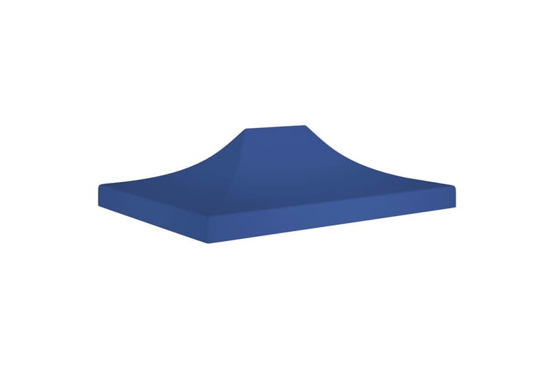 Teltduk for festtelt 4x3 m blå 270 g/m² - Blå - Hagemøbler - Solbeskyttelse - Paviljonger - Paviljongtak
