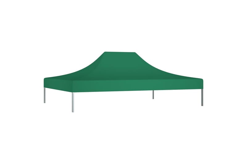 Teltduk for festtelt 4x3 m grønn 270 g/m² - grønn - Paviljongtak